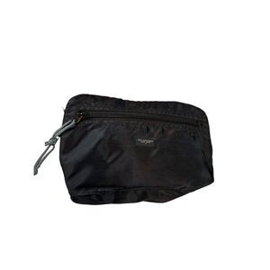 U.S. Luggage New York Black Nylon Travel Toiletry Bag With Zipper Compartments